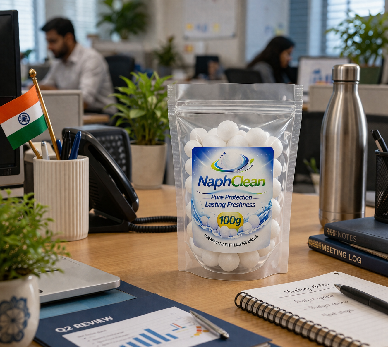 NaphClean Naphthalene Balls — 100g | Everyday Wardrobe Pest Control