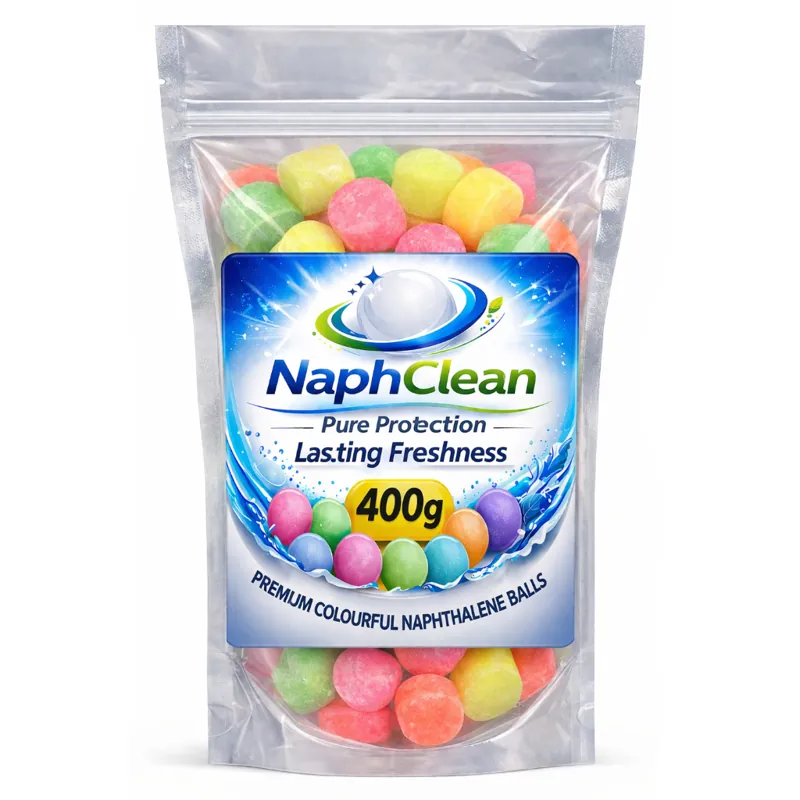 NaphClean Multicolour Naphthalene Balls, 400g